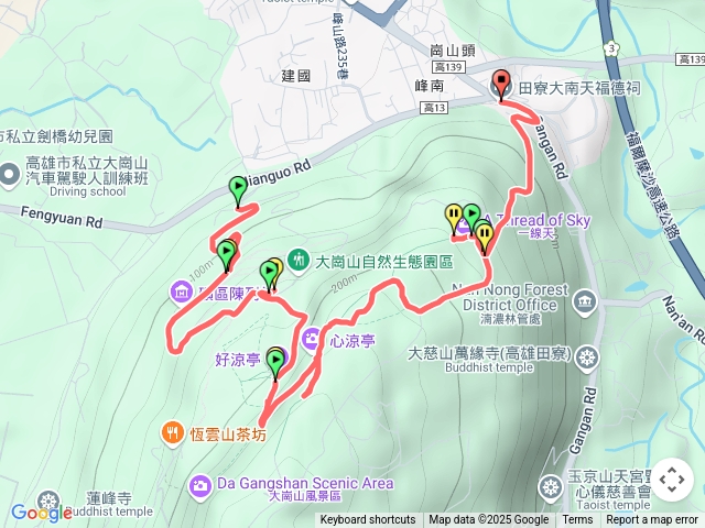 20250621大崗山自然風景區暨蟠龍峽谷一線天