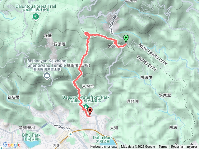 內湖興善宮上秘境下大溝溪