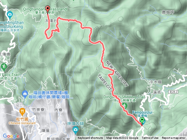 頂山石梯嶺擎天崗