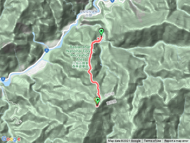 八仙山森林遊樂區上