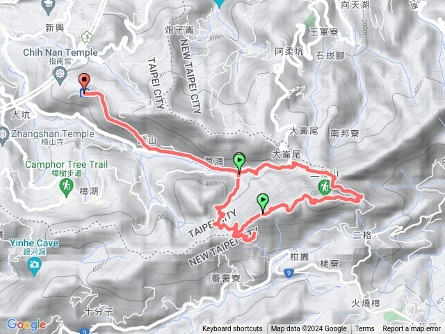 二格山草湳出發O型