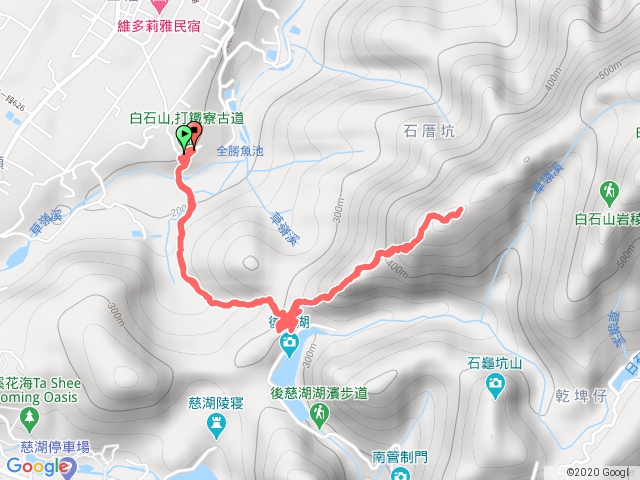 二登打鐵寮白石山