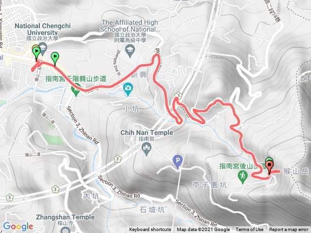 猴山岳前峰2021/12/14