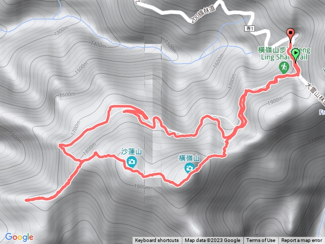 橫嶺山（橫沙笛）20230707