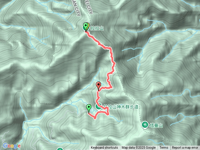福巴越嶺古道預覽圖