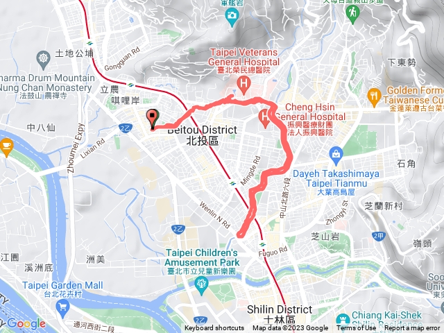 磺溪彩虹健康步道賞花花趣