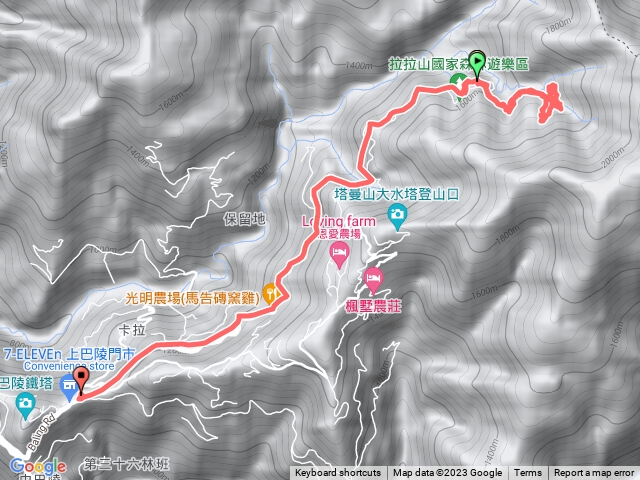 桃園復興區拉拉山神木群步道