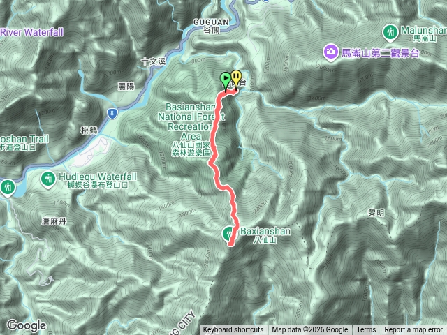 八仙山靜海寺登山口