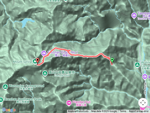 20250619_七卡山莊→雪山東峰→369臨時營地→雪山主峰_D2AM