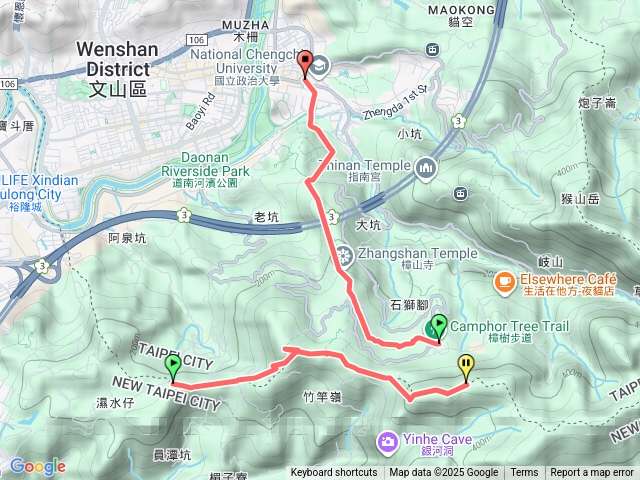 大香山慈音巖優人神鼓待老坑山樟湖步道鵝角格山樟樹步道樟山寺飛龍步道政大