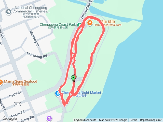 成功鎮海濱公園慢跑預覽圖