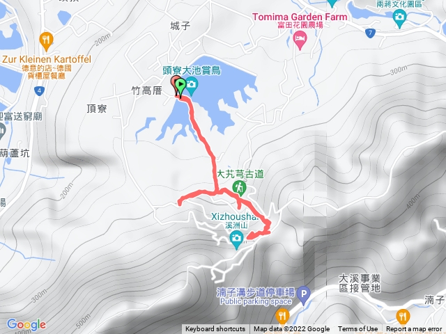 桃園大溪大艽芎古道_竹蒿厝水中土地公