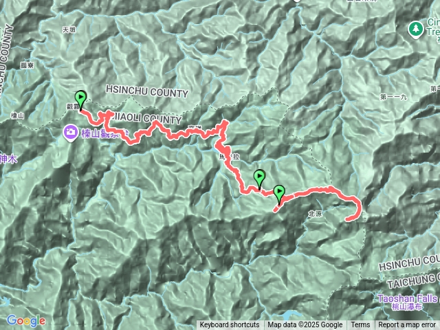 單攻大霸群峰（兩天一夜）