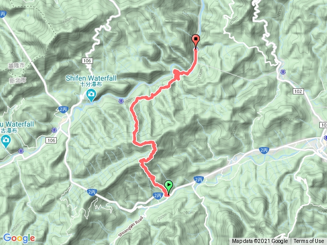 20210207 雙溪紙坑古道內平林山出三貂嶺