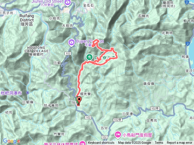 燦光寮新道-燦光寮舊道-樹梅礦場