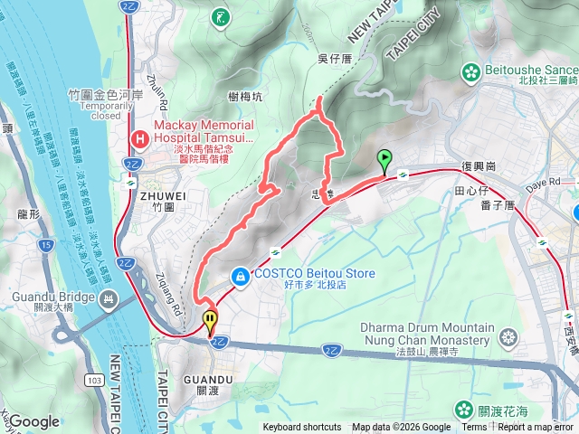 忠義山-嘎撈別山-光武山南峰預覽圖