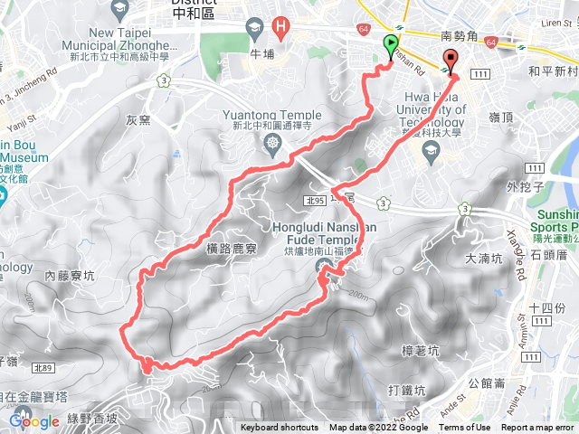 南勢角山(烘爐地拜拜）o型