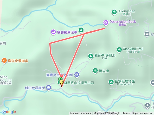 新田山步道