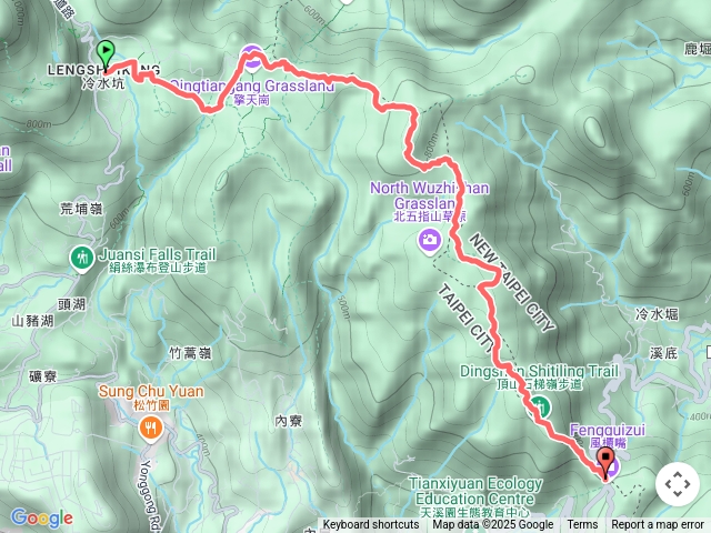 2024台北大縱走3 冷水坑-風櫃口