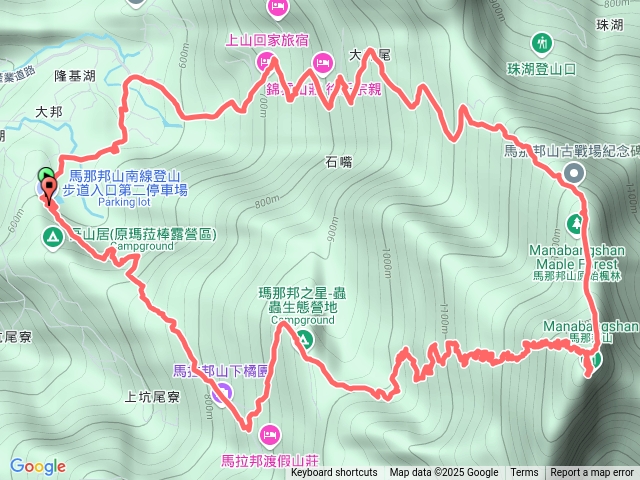 馬那邦山(天然湖上 .上湖下環狀)預覽圖