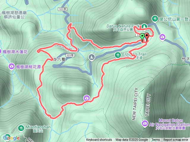 20250727十八灣古道-面天山古道-二子坪-大屯自然公園