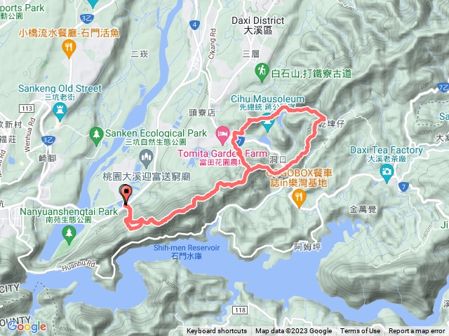 溪洲山步道-溪湖縱走小8字O繞