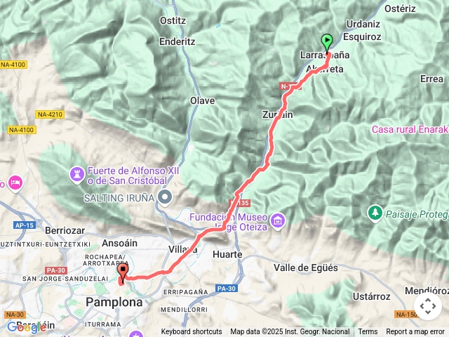 20250621CaminofrancesLarrasoana-Pamplona