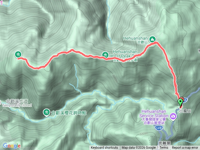 合歡北西峰預覽圖