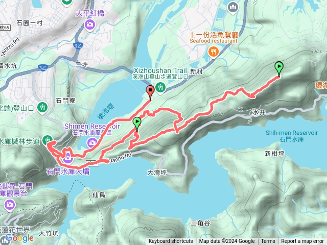 溪洲公園-溪洲山-石門水庫楓林步道(2024-12-29)預覽圖