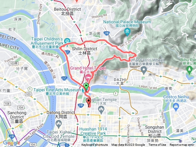 超慢慢環外雙溪步道上圓山O