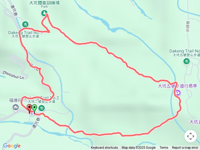 大坑2-5-1號步道O繞