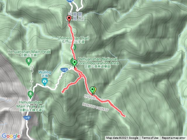 合歡東峰小奇萊賞杜鵑