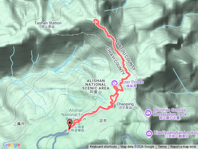 阿里山大塔山步道預覽圖