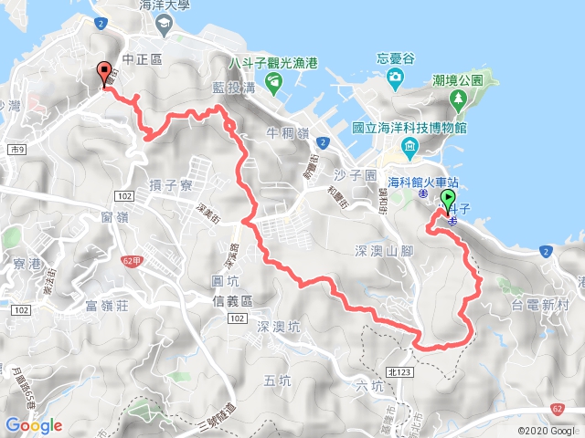 200215 深澳山、五坑山、五坑湖、槓子寮山