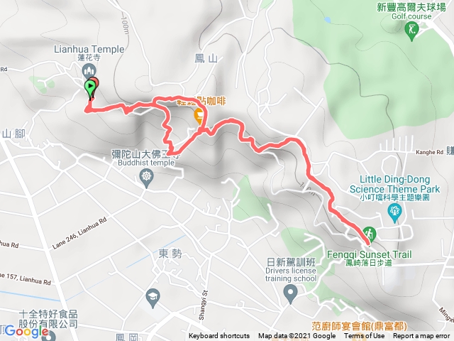 鳳崎落日步道