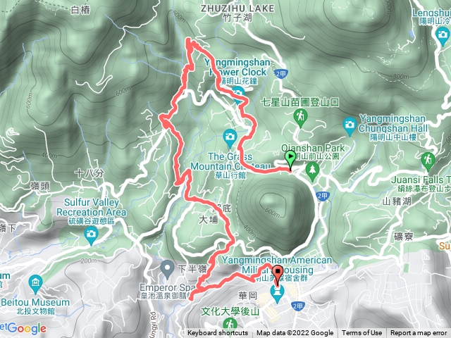 大屯瀑布翠峰瀑布文化大學