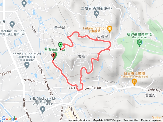 五酒桶山步道