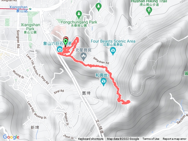 四獸山步道-象山+姆指山