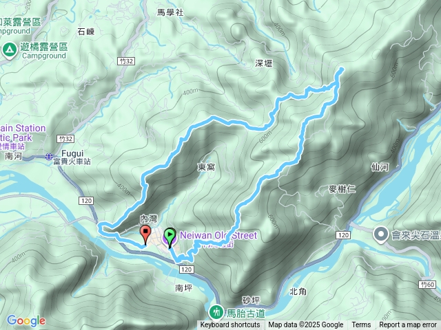 新竹內灣山 麥樹仁南峰 麥樹仁山 舊砲台山 白石湖山20251026