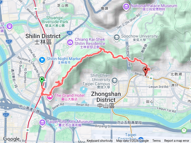 劍潭山出劍南路預覽圖
