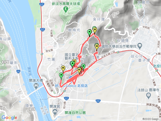 忠義山關渡親山步道