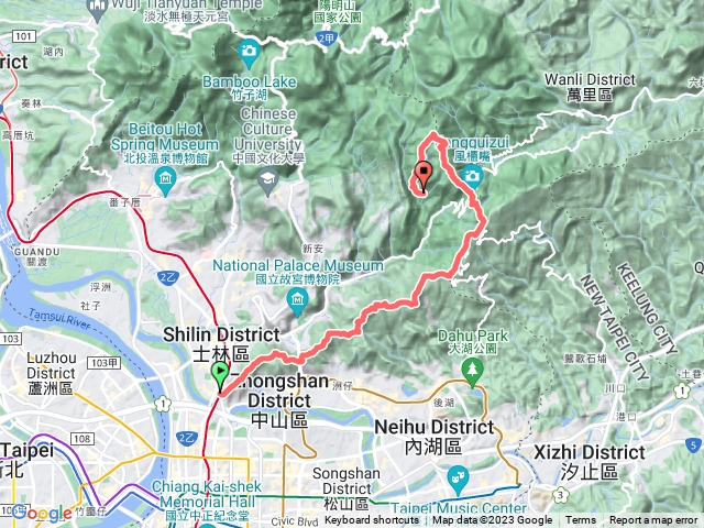 陽明山逆走