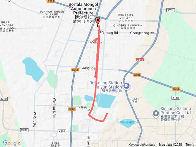 新疆博爾塔拉大橋看日出