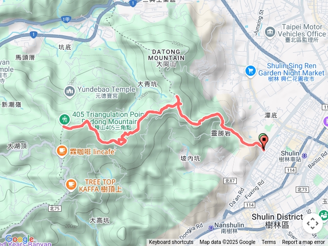 簡單駭客 大同山-青龍嶺-鎮遠山-秋壇山-大棟山-大青坑崙