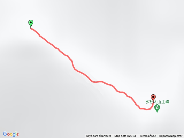 水社大山～水社大山主峰