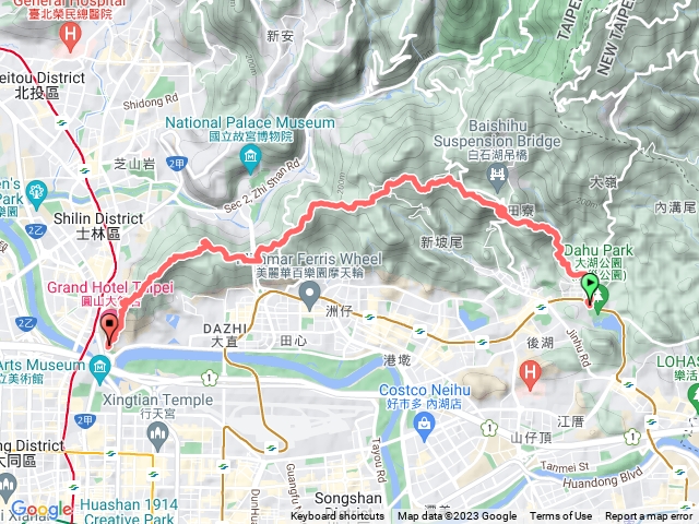 台北大縱走第5段