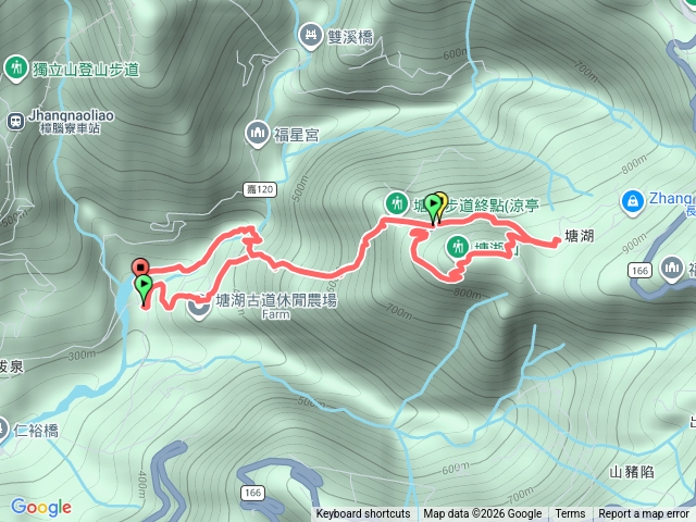 塘湖古道.塘湖山.劉氏祠堂.甕缸潭步道預覽圖
