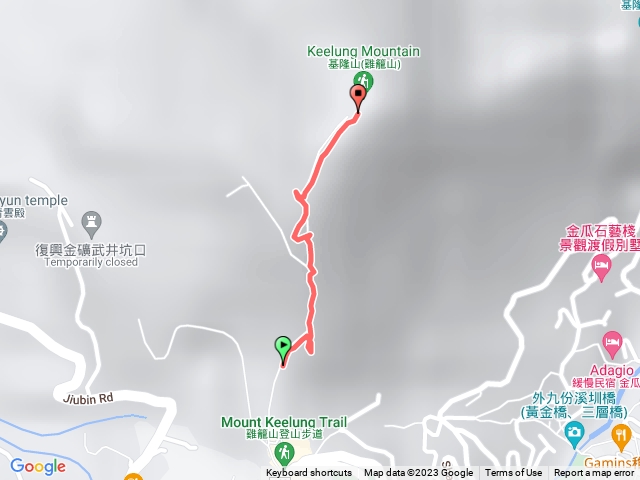 基隆山步道，超多樓梯