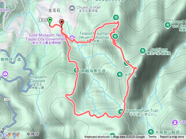 黃金博物館&半屏山O走