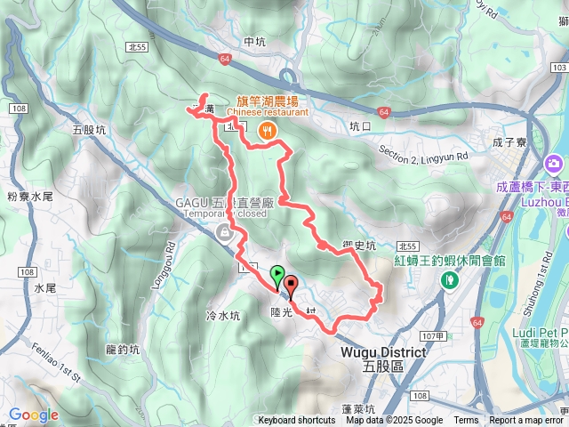 五股三山O型（五股坑山-御史坑山-五股山）